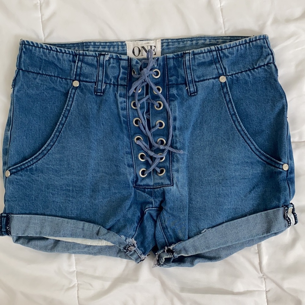 One Teaspoon | Super Freaks Denim Shorts